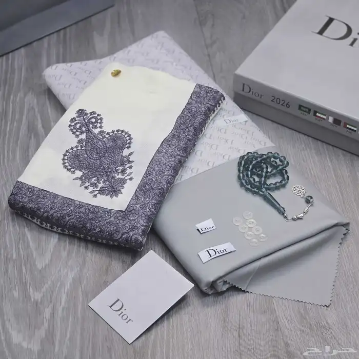 قماش ديور مع شال كشميري اخر اصدار 2026 22