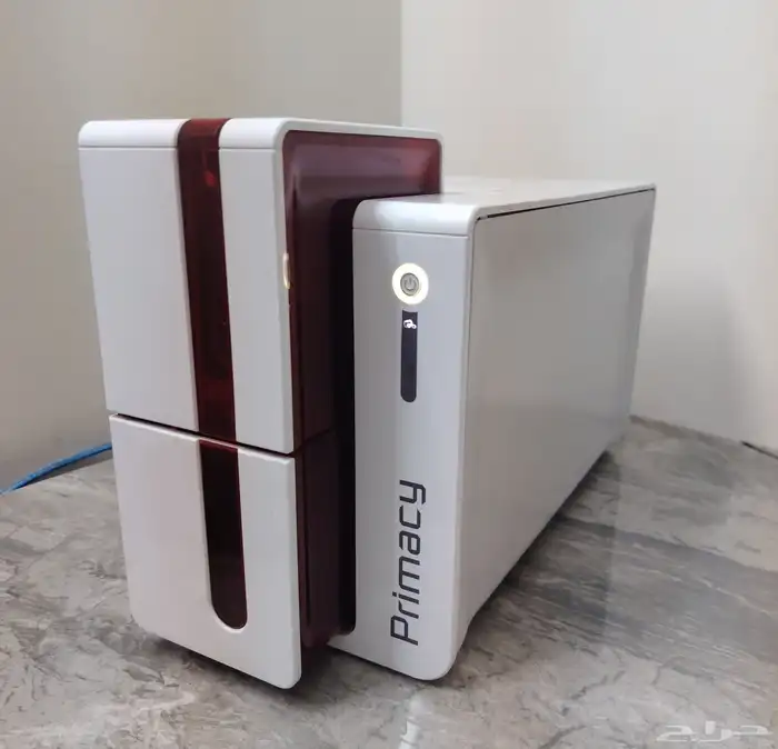 طابعة كروت وبطاقات بلاستيكية ايفوليس Evolis ملونة وجهين 1