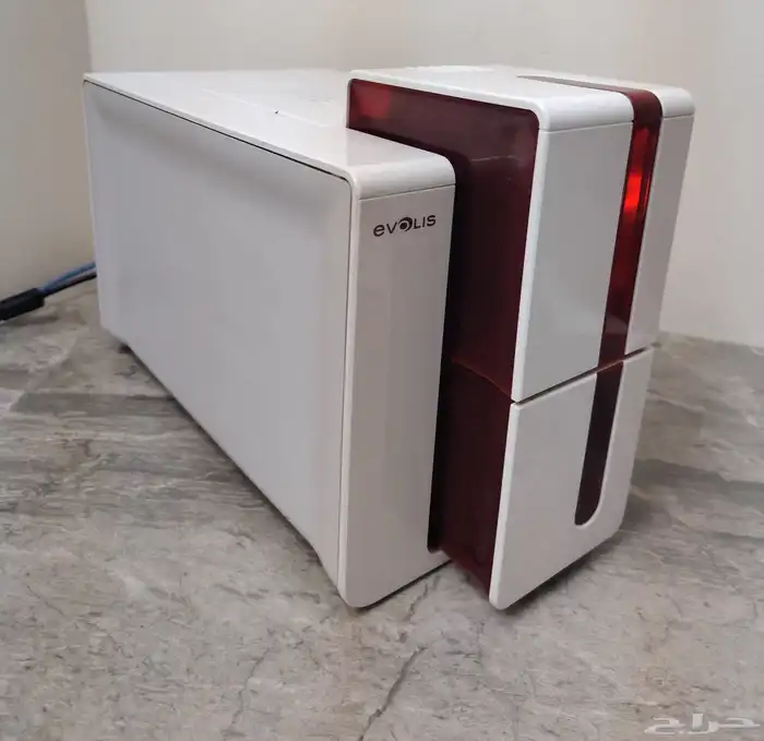طابعة كروت وبطاقات بلاستيكية ايفوليس Evolis ملونة وجهين 5