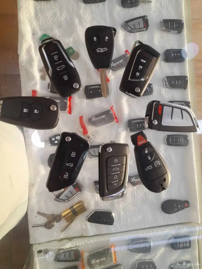 نسخ وبرمجة المفاتيح البصمة والعادي فتح شقق وخزنات تصليح ريمو 2