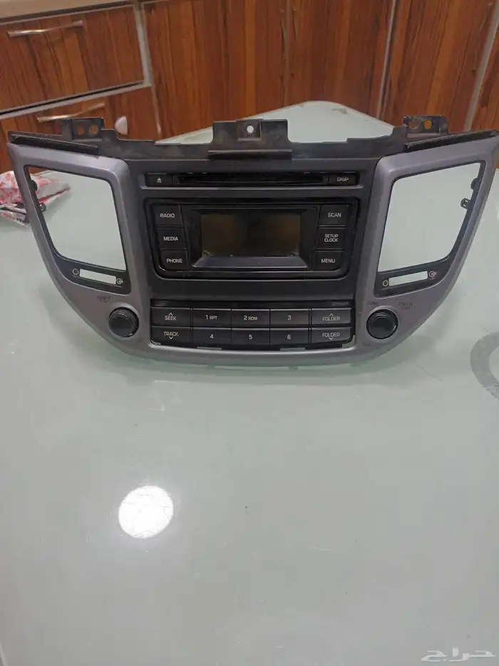 جنط كروم توسان 2016 مع مسجل سي دي اصلي 2