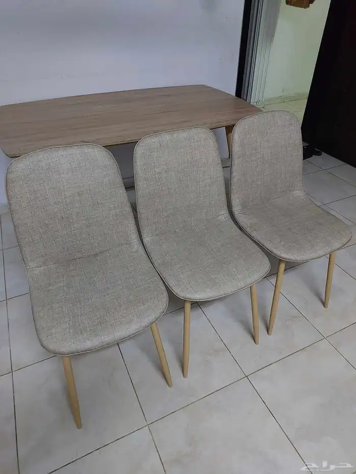 Dining table   3 chairs 3