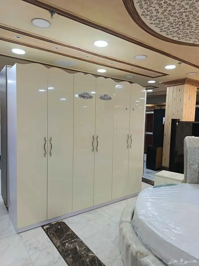 غرف نوم حديثة جاهزه مكاتب دؤلاب كرسي كنب كل الؤان مؤجؤد و 3