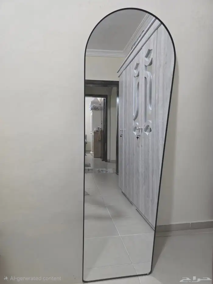 مرايا ملابس طوليه اطار معدن جديدة 0