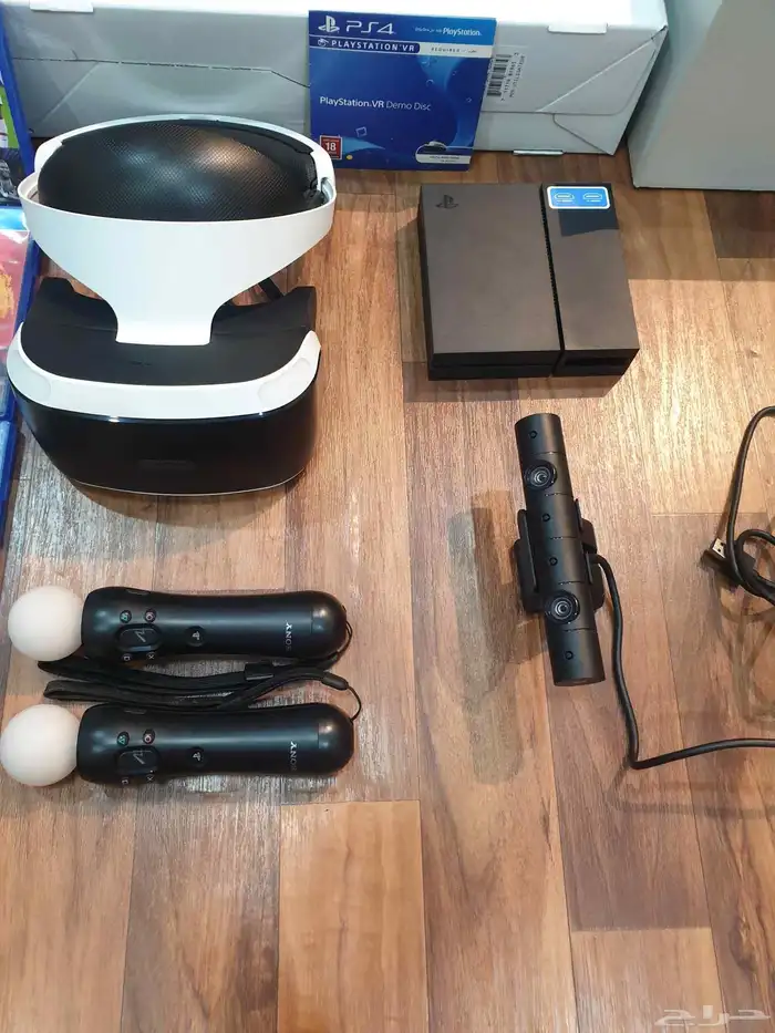 بلايستيشن سوني 4 PRO برو مع نظارة VR 8