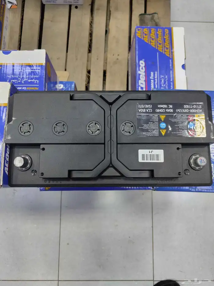 بطاريات جينيسسGv80  بطاريات كوري AGM امبير 95 ضمان 18 شهر 1