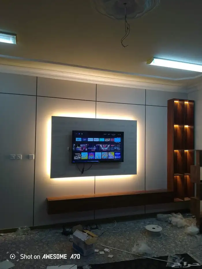 معلم شيبورد بويا دهان جبسيات ديكورات 0