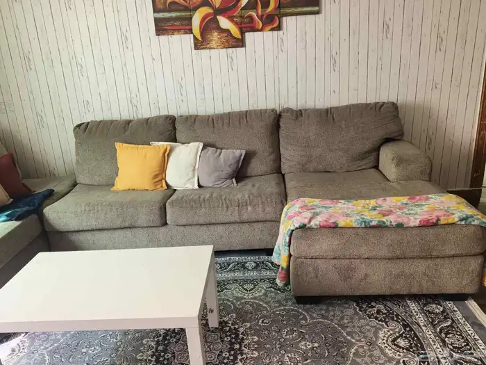 كنب جديد رصاصي 0