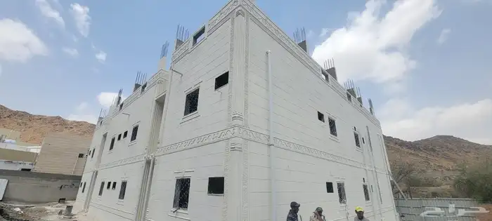 لياسه ملونه بديل الحجر الطبيعي بطحاء الرياض اسمنت ابيض 11