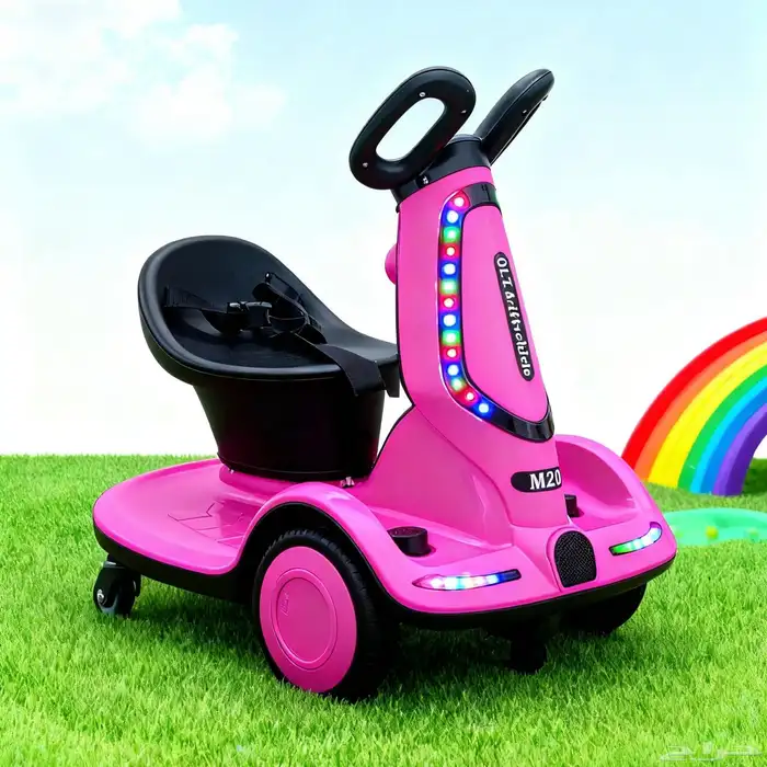 سكوتر الهبة للاطفال - سكوتر اطفال كهربائي مع ريموت تحكم 4