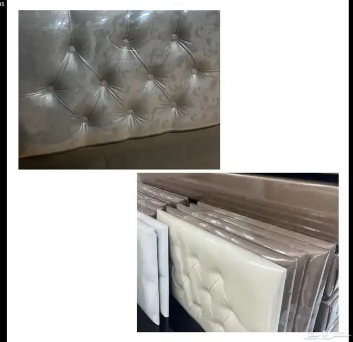 سرير خشب نفر واحد و نفر نص جلد جديد 4