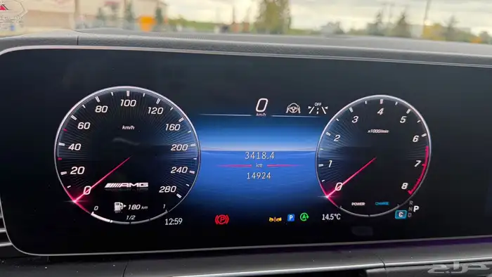للبيع مرسيدس GLE53 موديل 2025شبه اصفار بسعر خرافي وارد كندا 12