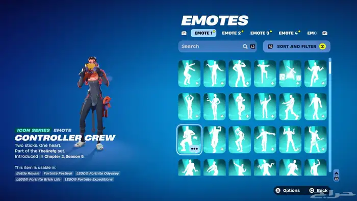 حساب فورت نايت حفل ملكي وحساب عرق 12