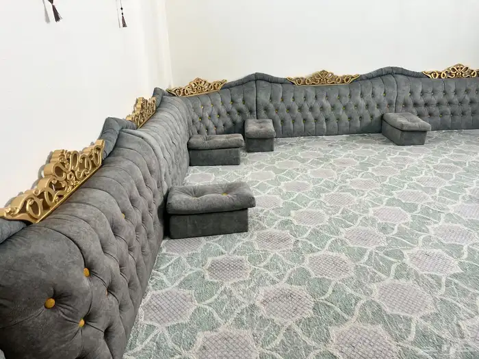( كنب   جلسة )   مخدات ظهر (مع الستارة والفرشة) 2