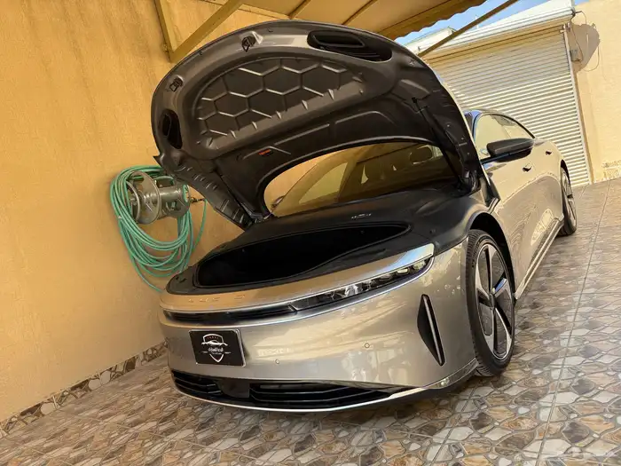 لوسيد اير المديل 2025 عداد قليل اخت الاصفاار وكالة 80