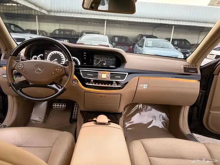 مرسيدس بانوراما 2012 S500 فل كامل مخزززن جفالي 65