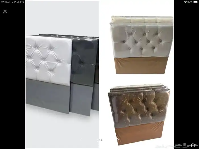 سرير خشب نفر واحد و نفر نص جلد جديد 5