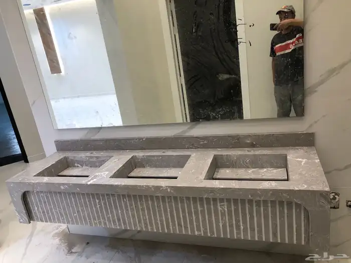 مغاسل رخام طبيعي وصناعة ومطبخ وطولات 8