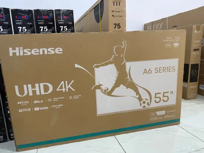 تلفزيونات تدعم تطبيق ثمانية شاشات تلفزيون TV 4