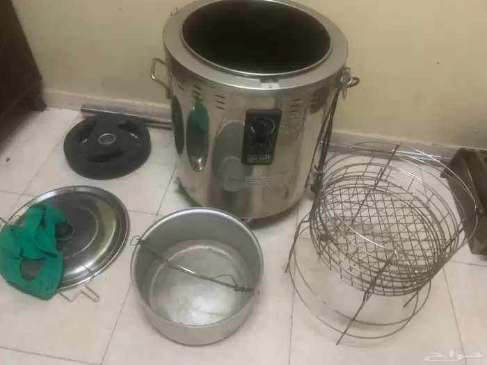 برميل مندي كهربائي المزين حجم وسط شغال وممتاز 3