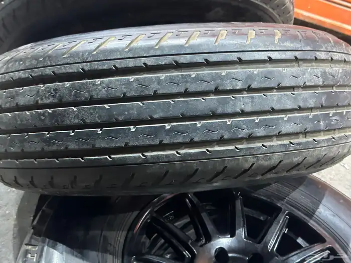 كفرات شاهين ريدنز مع جنوط برايد 6 مسمار مقاس 17 16