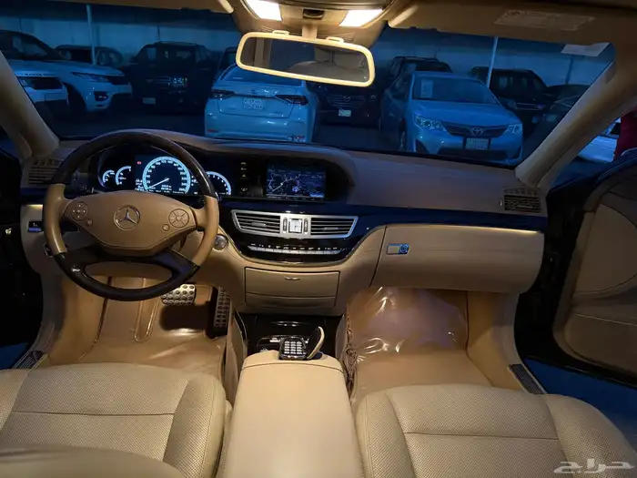 مرسيدس بانوراما 2012 S500 فل كامل مخزززن جفالي 81