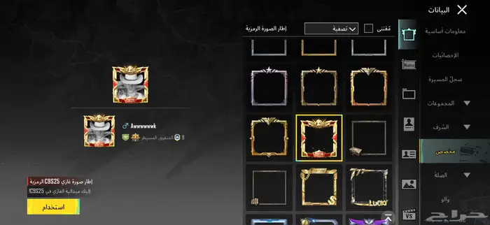 حساب ببجي للبيع 7