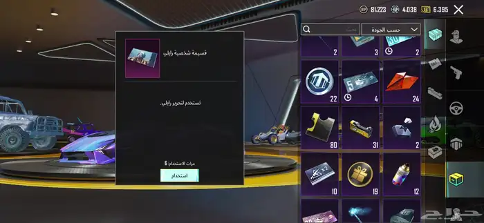 حساب ببجي للبيع 9