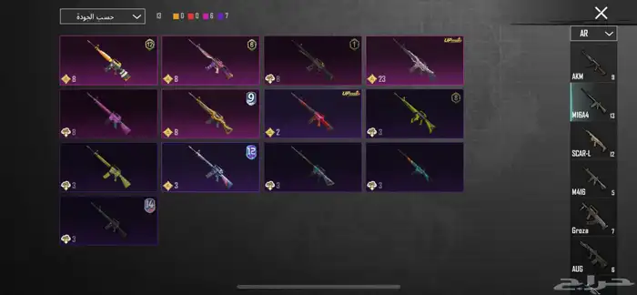 حساب ببجي 14