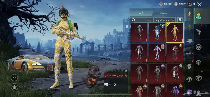 حساب ببجي للبيع 2