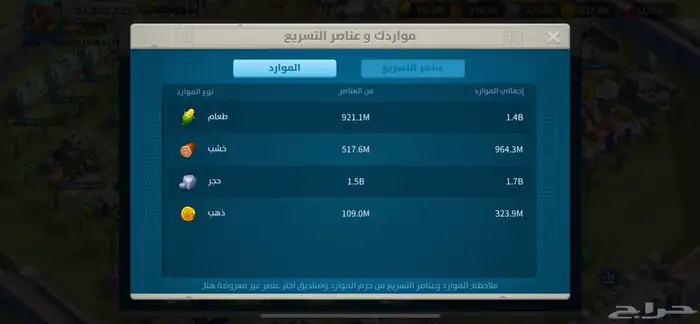 حساب Rise Of Kingdom 13