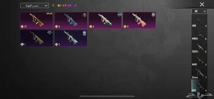 حساب ببجي 17