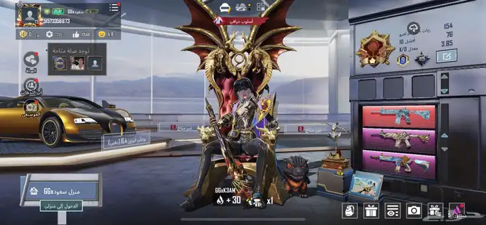 حساب ببجي للبيع 0