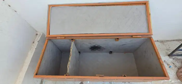 صندوق عزبة ربع حديد 0