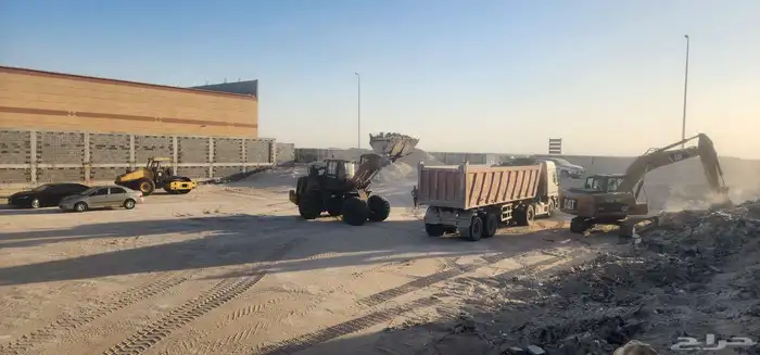 حفر وترحيل رمل 1