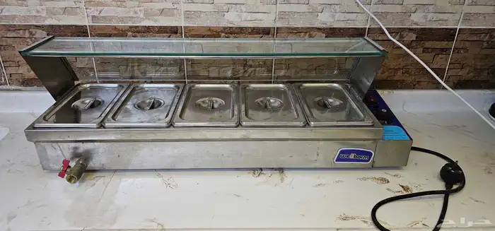 معدات بوفيه شبه جديدي 0