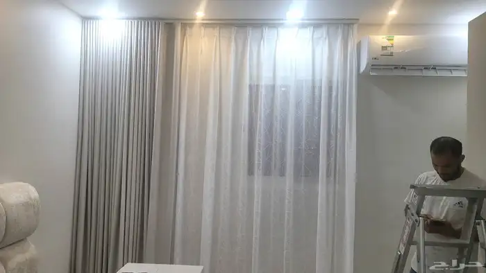 تفصيل وتركيب جميع أنواع الستائر 9