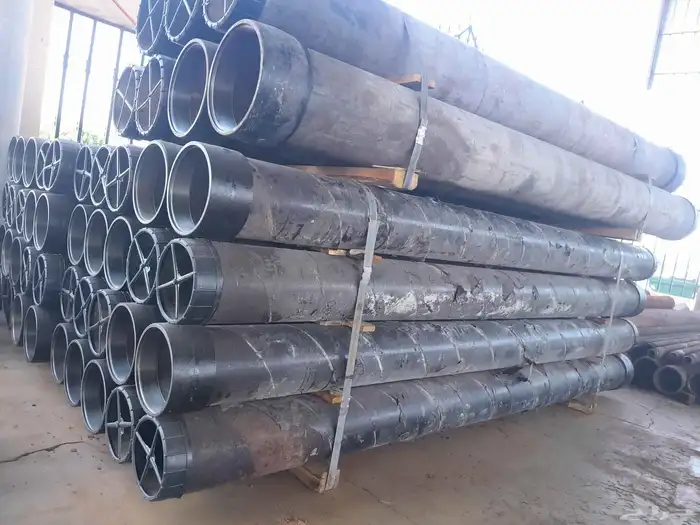 مواسير أرامكوا مجلفن 8 بوصه جديده بكميات كبيرة 0