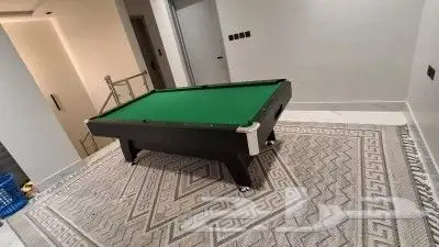 بلياردو كافة مقاسات والوان 7و8و9قدم فرفيرة تنس 15