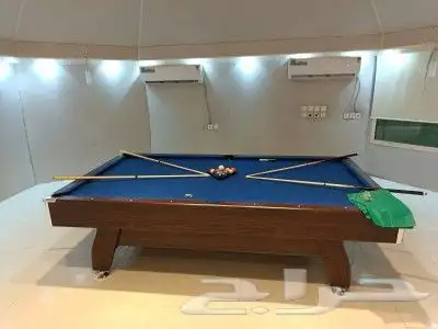 بلياردو كافة مقاسات والوان 7و8و9قدم فرفيرة تنس 3