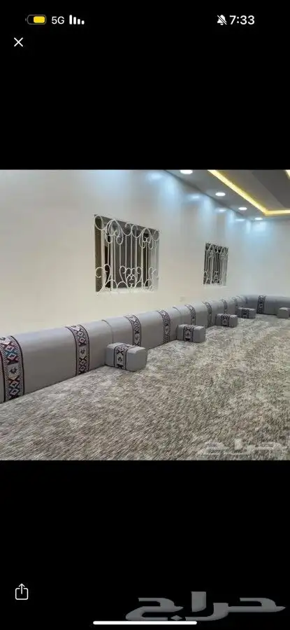 مساند جديد تنجيد ستائر واي فاي امريكي رول مع تركيب 2