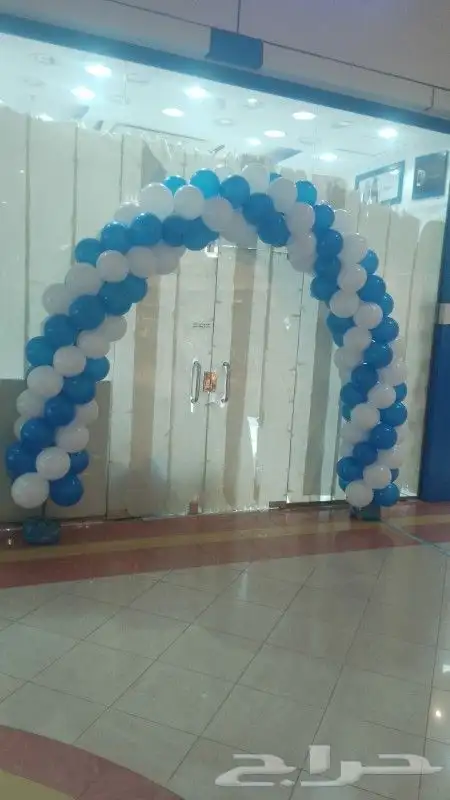 تجهيز افتتاح محل تأجير ليازر بالونات افتتاح 4