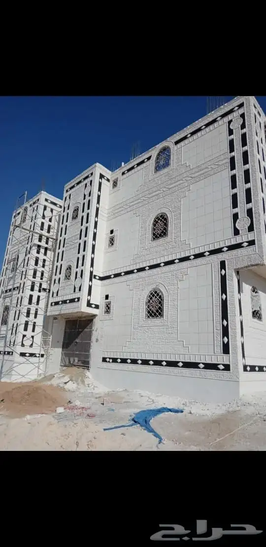 لياسه ملونه وديكورات خارجية بديل الحجر 9