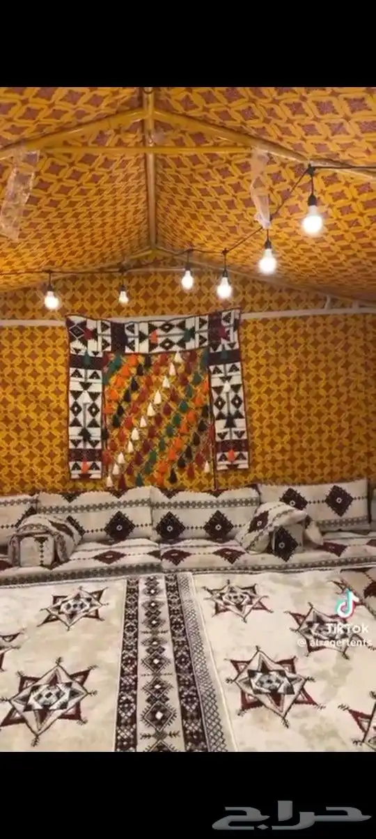 خيمه منزلية عزل ضد الما بنسبة 95 بالميه وعزل الشمس100 ب 100 2