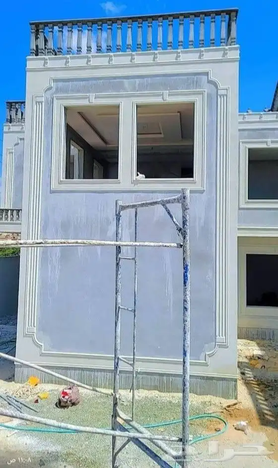 لياسه ملونه بديل الحجر ديكورات خارجيه كسر رخام 8