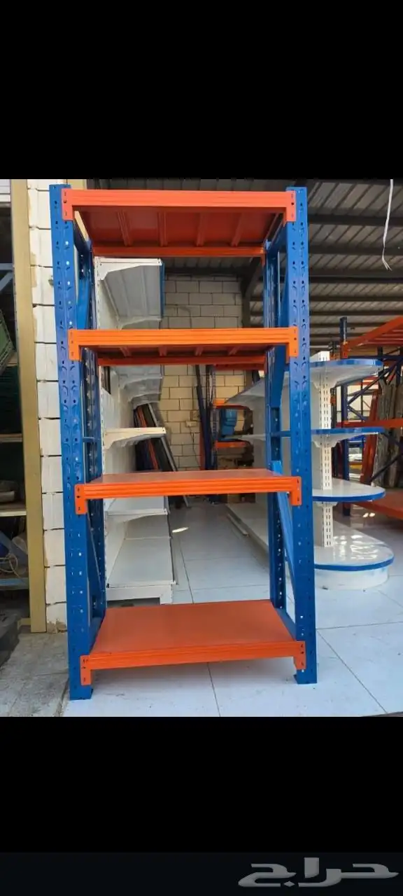 رفوف تخزين رفوف مستودعات رفوف بقاله رفوف ارفف 4
