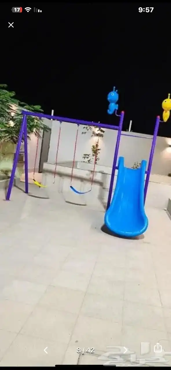 مراجيح زحاليق متعددة العاب بجودة عالية وأنواع متنوعة 0