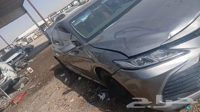 كامري 2024 الون تيتانيوم الحاله تشليح قطع غيار فقط 1