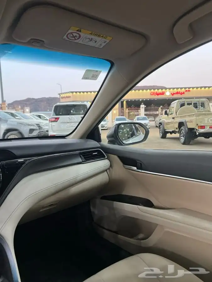 تويوتا كامري 2022 LE وارد الساير بحاله الوكاله عداد 37 الف 14