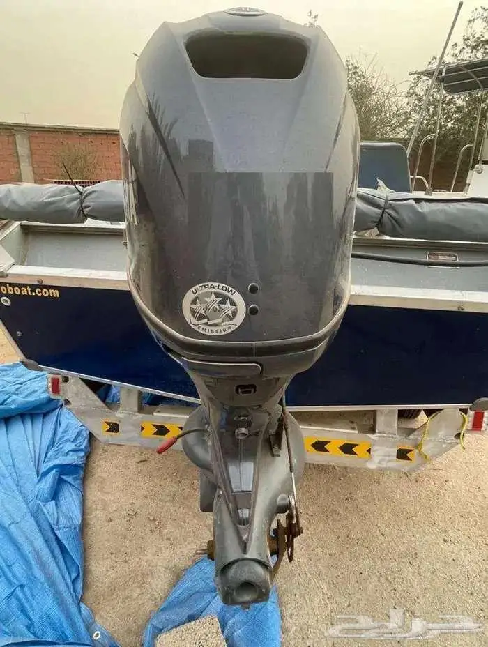 بوت قارب صيد نزهة 5 متر ألمونيوم جديد بطاقة جمركية محرك نفاث 3